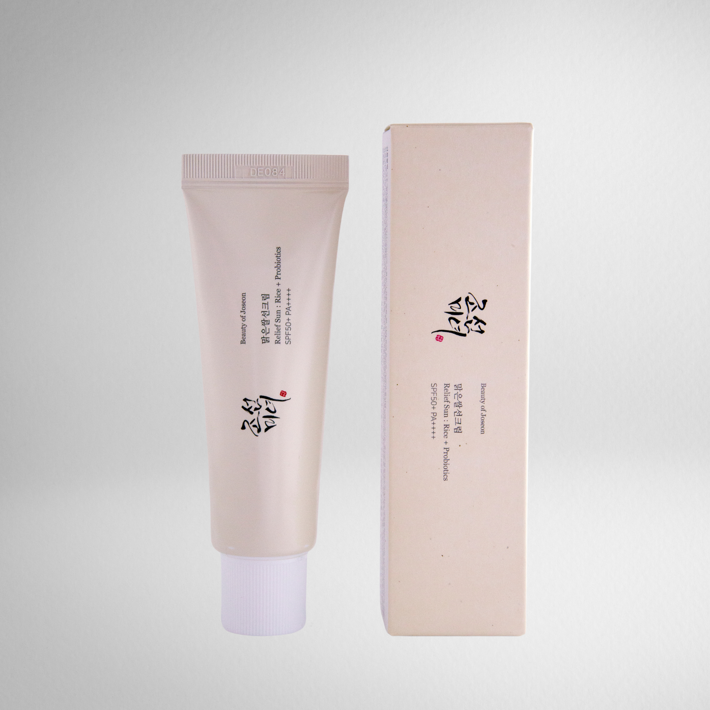 Beauty of Joseon Relief Sun Rice 50ml, tube packaging front