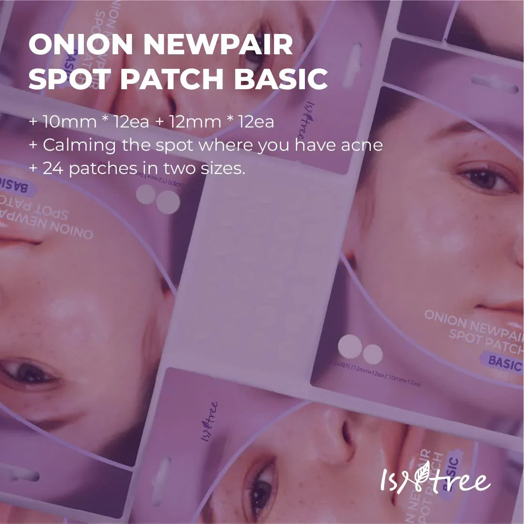ISNTREE Onion Newpair Pimple Patch Basic - 24 Patches