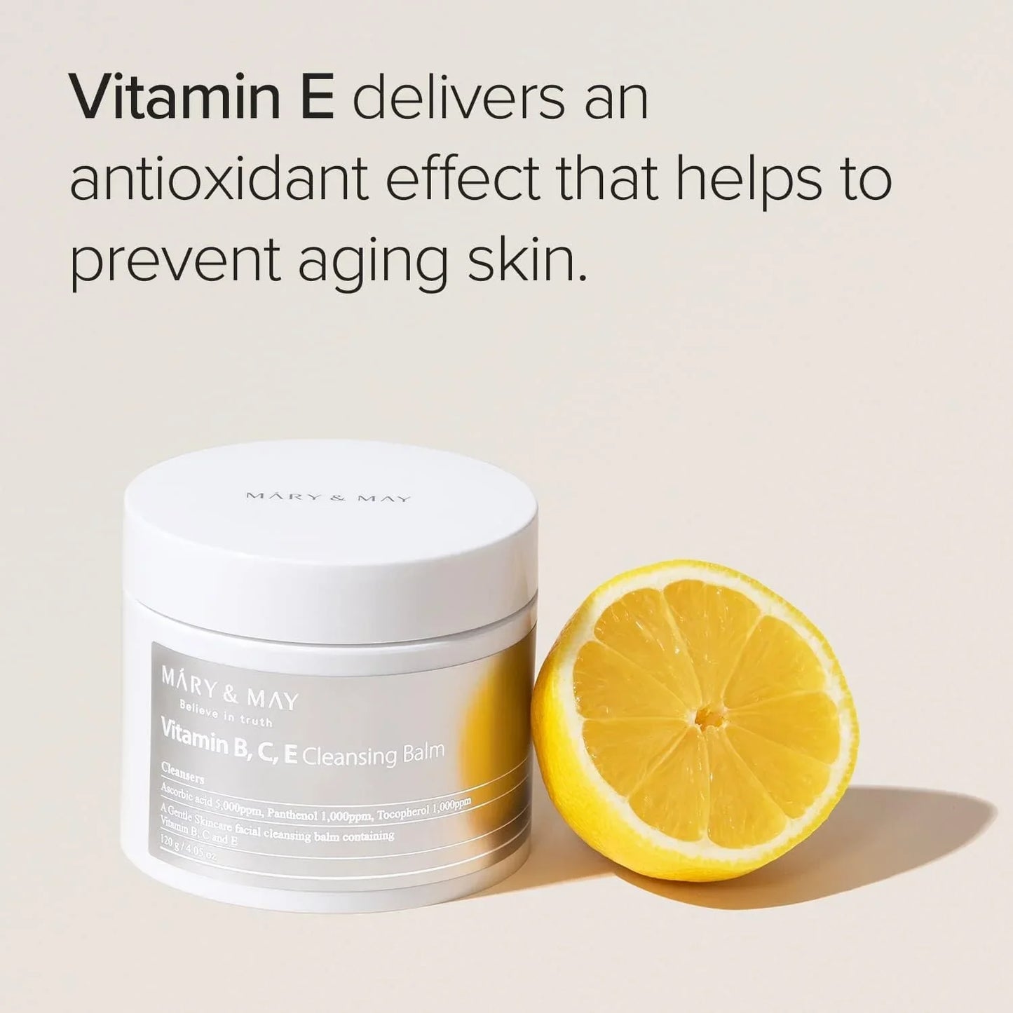 Mary & May Vitamin B, C, E Cleansing Balm 120g