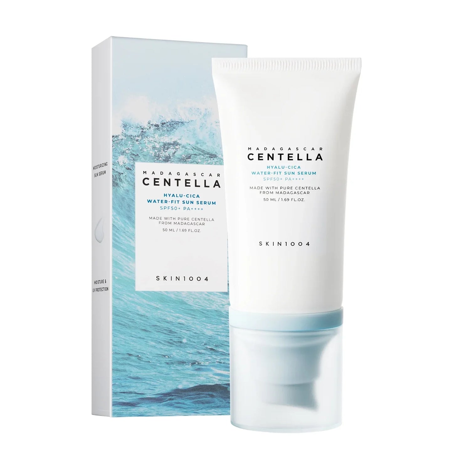 Skin1004 Madagascar Centella Hyalu-Cica Water-Fit Sun Serum SPF50+ PA++++ 50ml