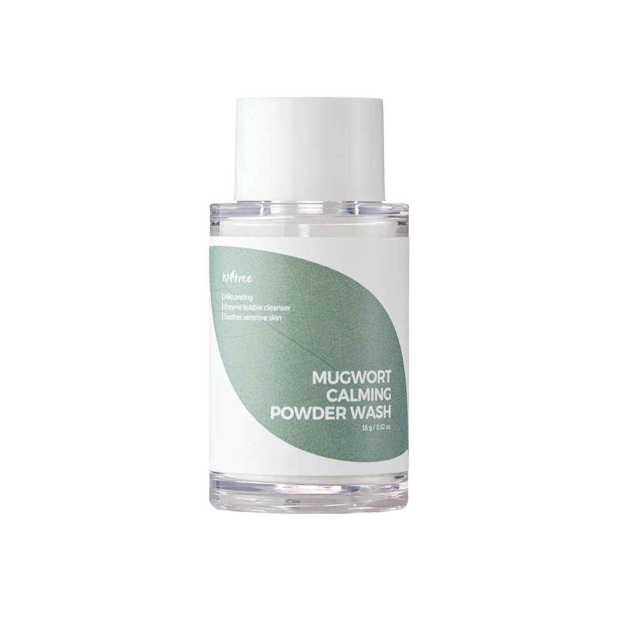 ISNTREE - Mugwort Powder Wash 15g - Mild Peeling Enzyme Bubble Cleanser