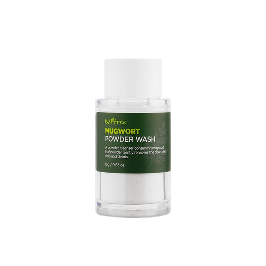 ISNTREE - Mugwort Powder Wash 15g - Mild Peeling Enzyme Bubble Cleanser